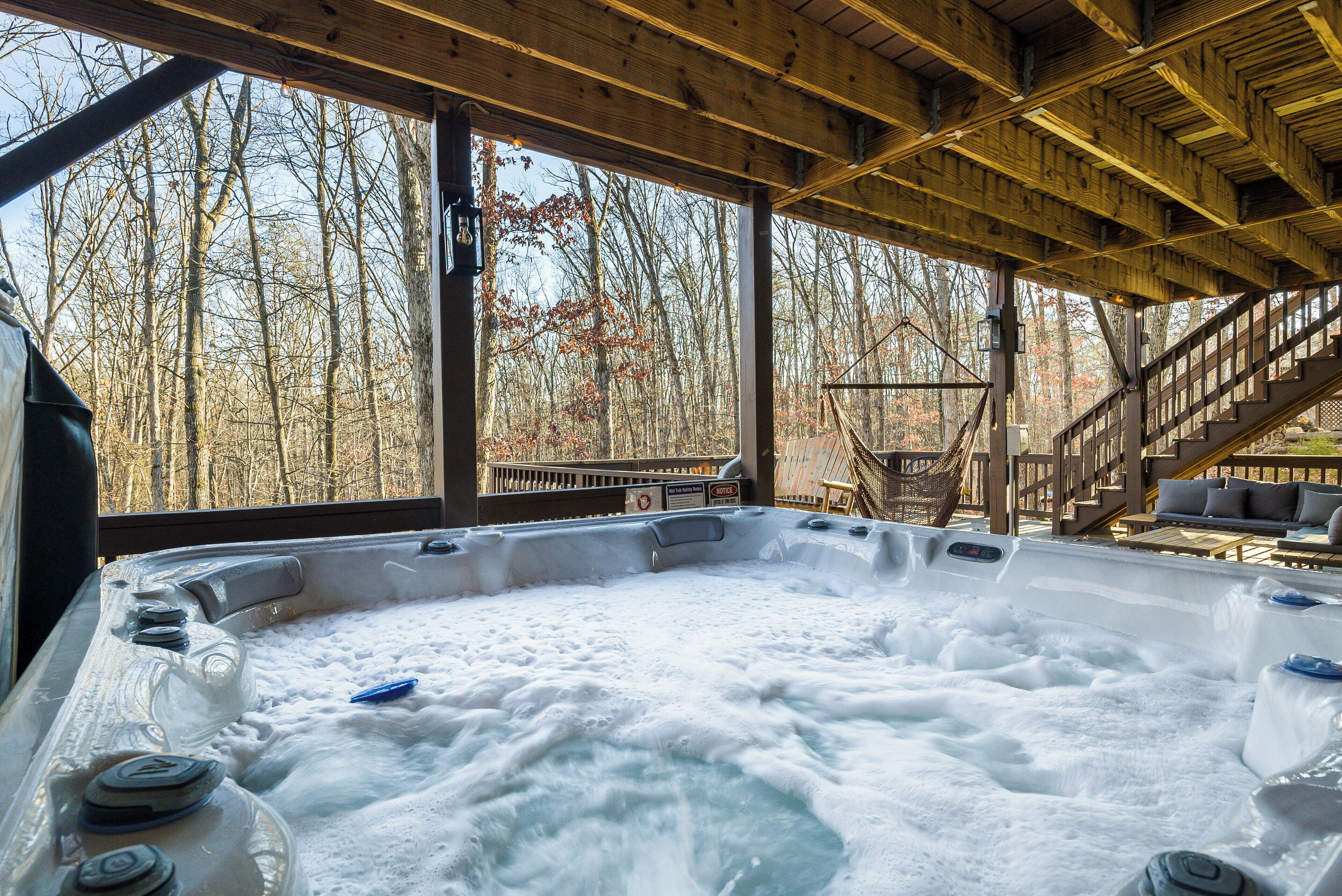Baignoire à remous extérieure