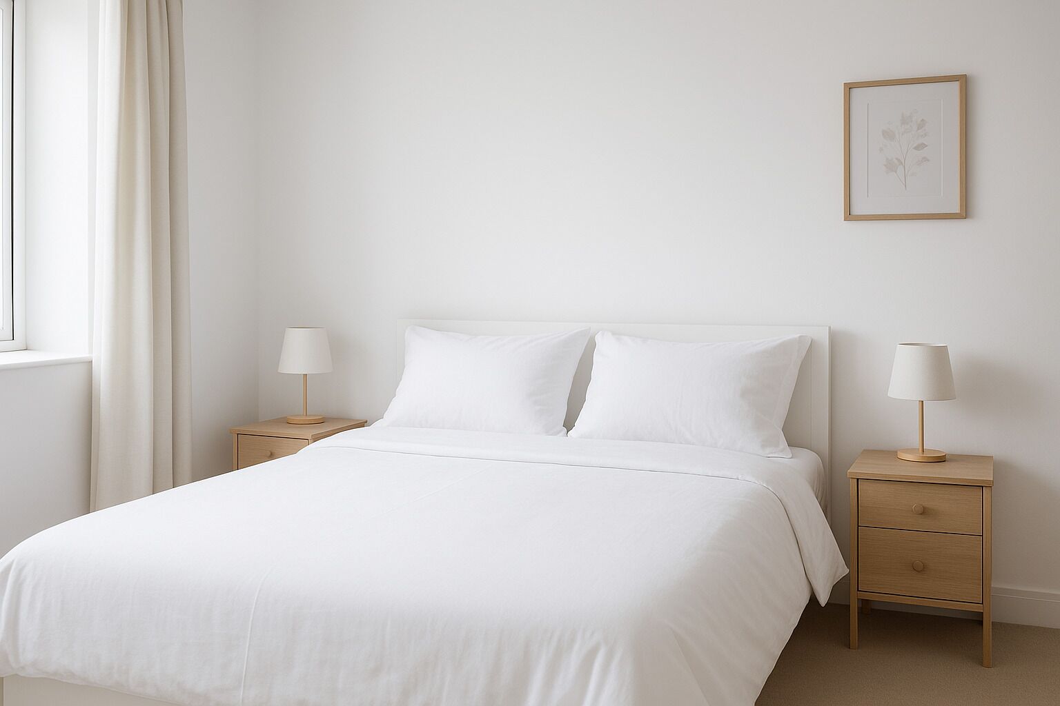 2 habitaciones, tabla de planchar con plancha y wifi gratis 