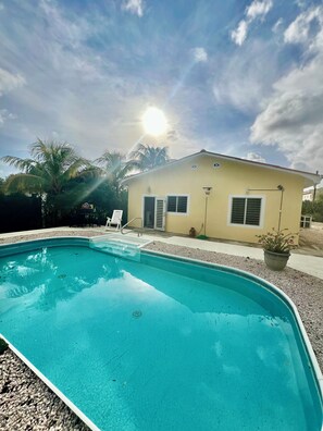 Outdoor pool - ~Nos Yemaya~ 2BR+Pool ~ Walking distance to playa Lagun! (Lagun)