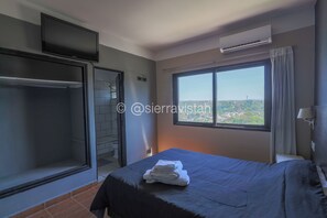 Basic Double or Twin Room, Mountain View | Bathroom | Shower, towels, toilet paper