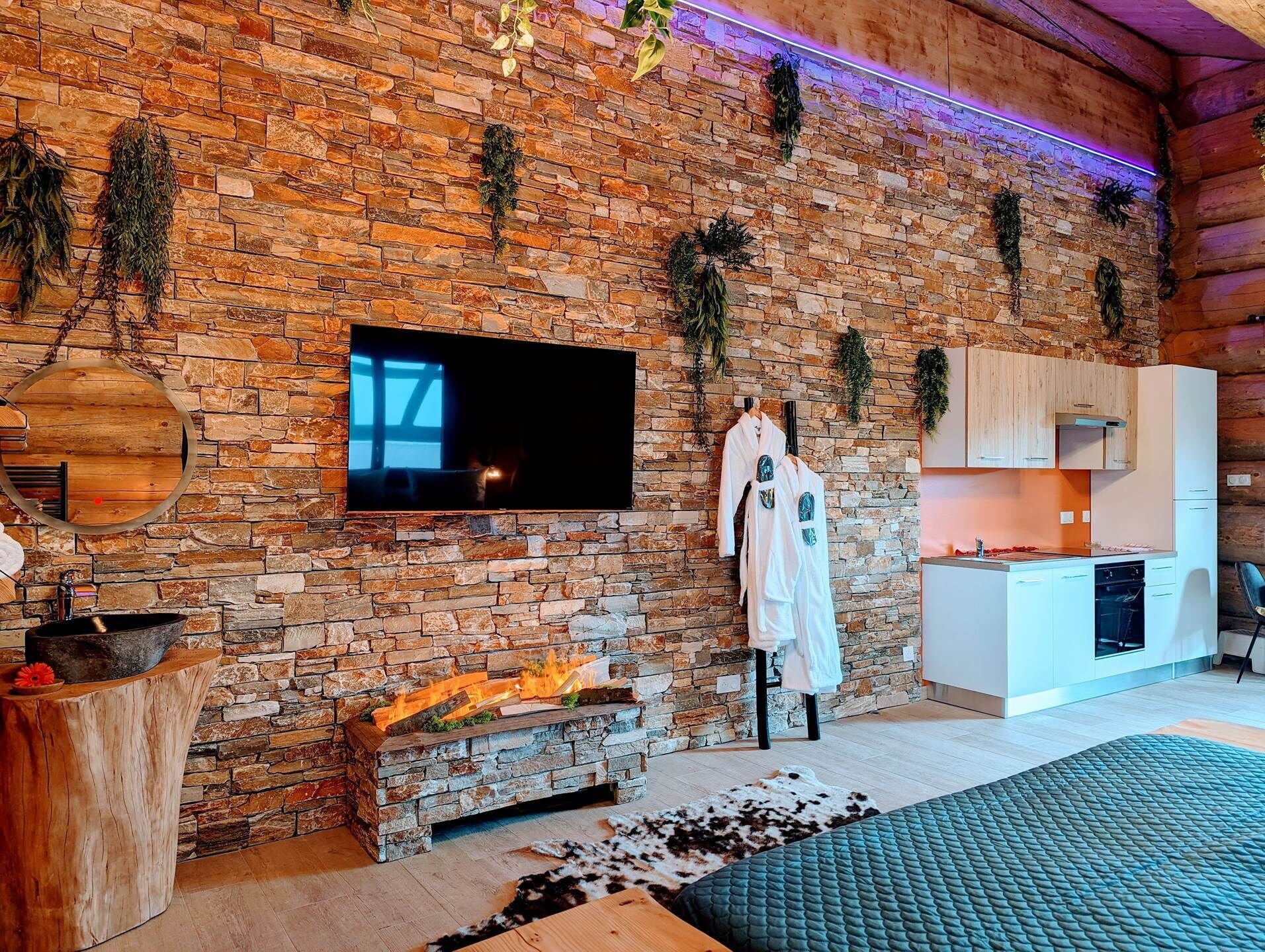 1 室のベッドルーム、アイロン / アイロン台、WiFi (無料)