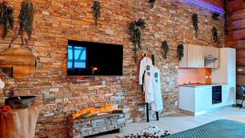 1 makuuhuone, silitysrauta/-lauta, ilmainen Wi-Fi