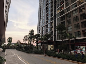 ด้านหน้าที่พัก