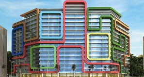 Exterior - 1-bedroom apartment with AC in fabulous Dubai location (Dubai)