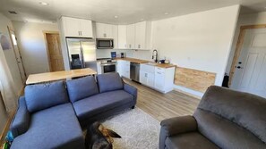 Living area - Huge Indoor Parking!  3 bedroom Shop House with 2 full bathrooms (Lovell)