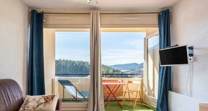 Appartement « Métamorphose Au Sommet » avec vue montagne et balcon