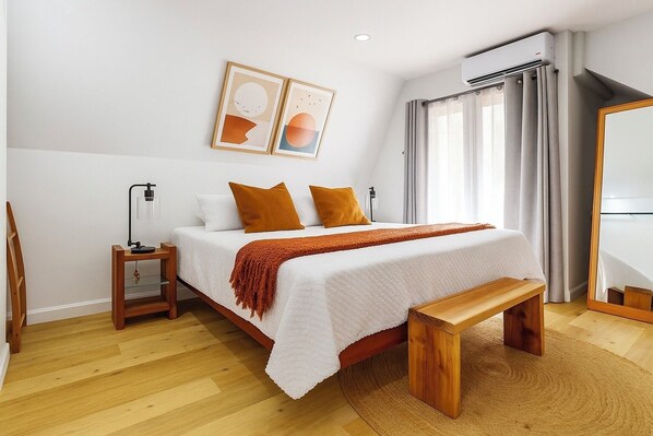 2 chambres, fer et planche Ă repasser, Wi-Fi, literie fournie