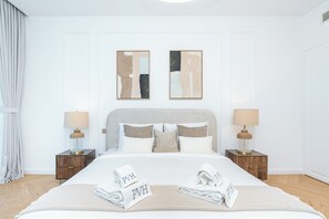 Luxury Apartment, Sea View | In-room safe, blackout drapes, soundproofing, iron/ironing board - PVH - Luxurious 2BR - Atlantic Oceana (Dubai)