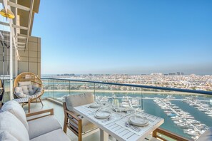 Luxury Apartment, Sea View | Balcony - PVH - Luxurious 2BR - Atlantic Oceana (Dubai)