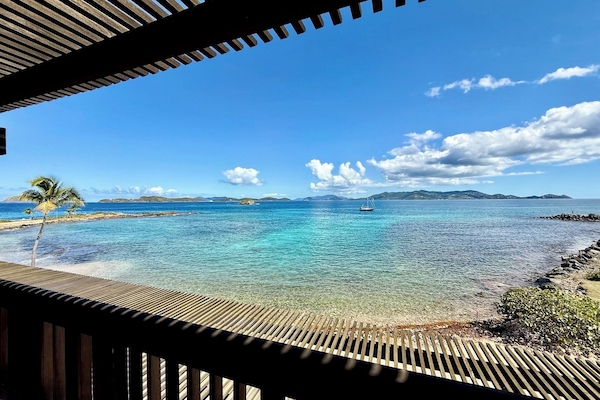 Romantic Luxury with Endless Sapphire Beach Ocean Views in St Thomas Paradise!