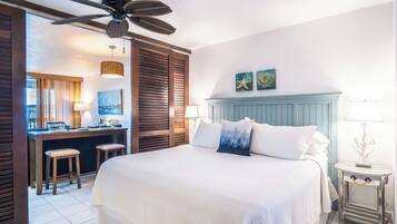 1 bedroom, in-room safe, iron/ironing board, free WiFi