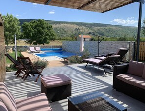 Balcony - Country House With Pool Near Imotski (Proložac)