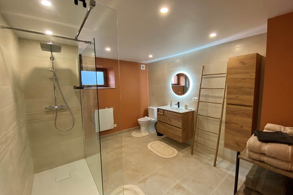 Salle de bain Gîte Le Petit Nid Petigny