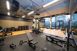 Fitness facility - Olympic Way Apartment, Workspace, Gym & Near Station (Wembley)