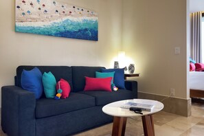 Living area - Casa la Aurora (Puerto Morelos)