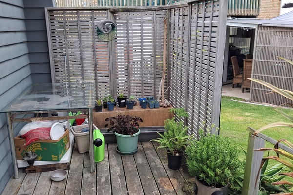 Enceinte de l’hébergement