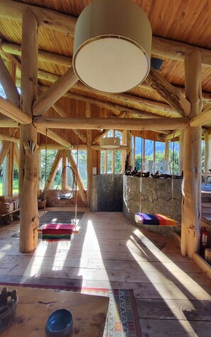 Living area - Salvatierra Lodge (Cisnes)