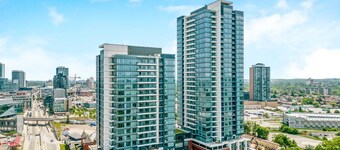Modern High-Rise 24th Floor Condo w Private Patio