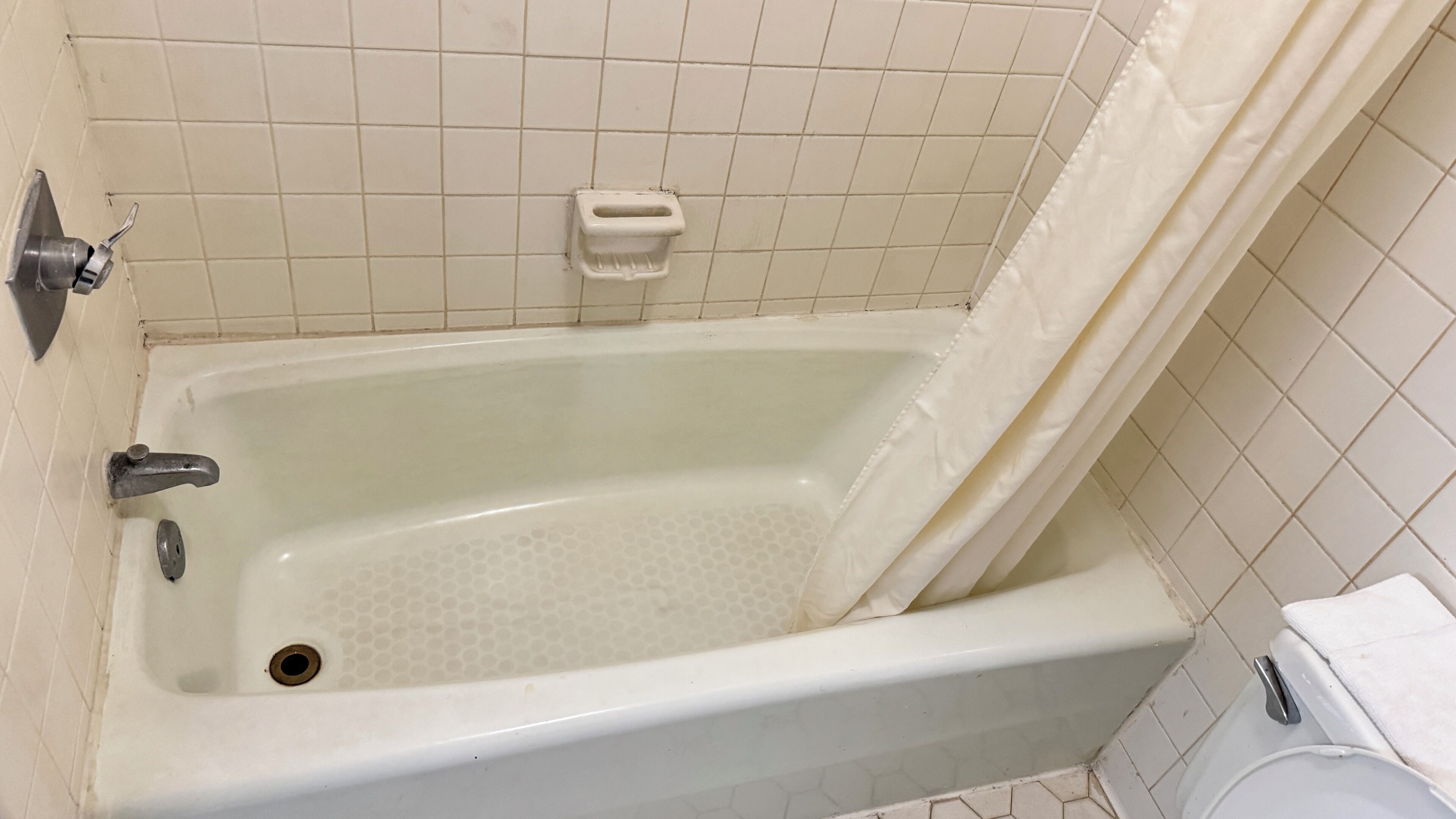Free toiletries, hair dryer (on request), towels