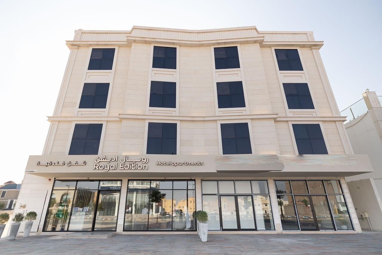 Overnatningsstedets facade