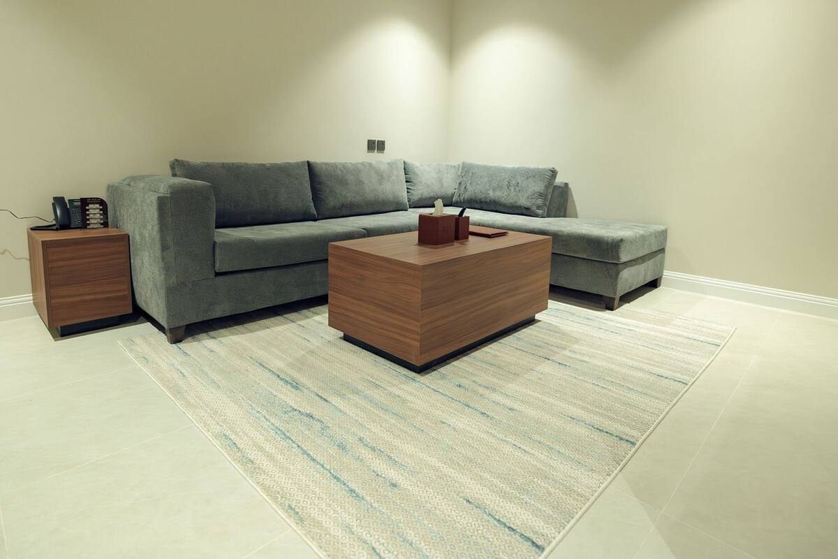 Suite – deluxe, 1 kingsize-seng, tekjøkken | Oppholdsområde