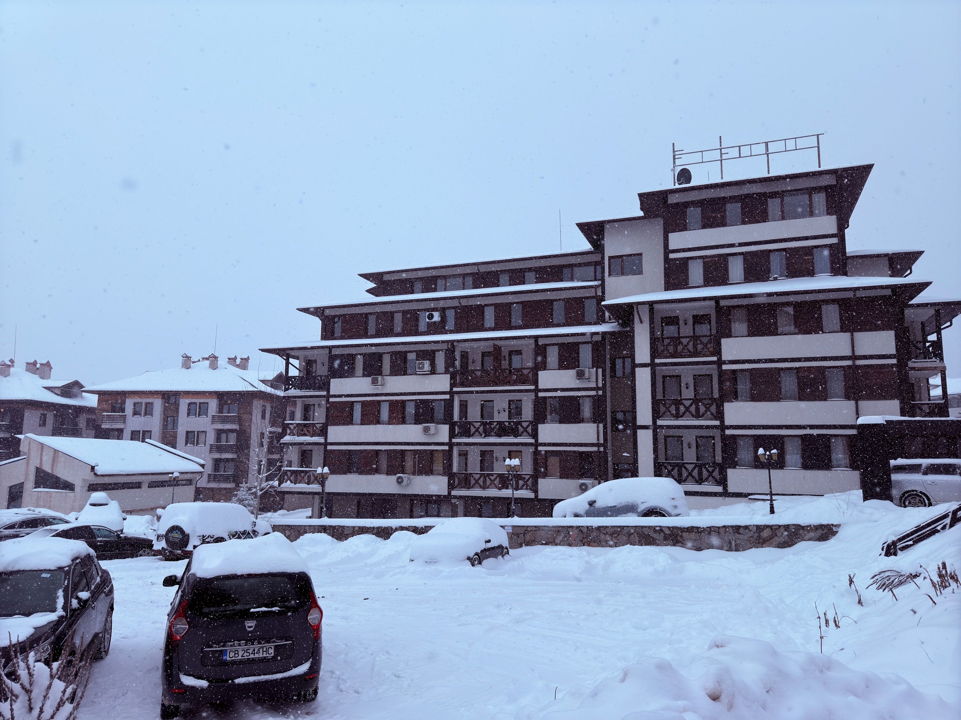 Façade de l’hébergement