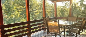 Pine Mountain club  house with stunning view