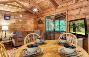 Dining - Cozy 1-Bedroom Shack with Hot Tub & Porch (Sevierville)