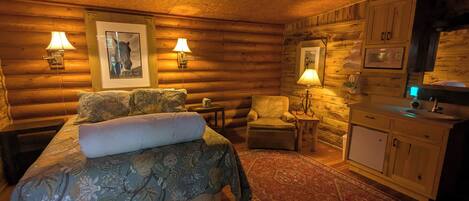 Quarto casal luxo, vista para o jardim | Wi-Fi de cortesia