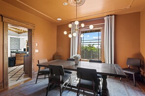 Dining - Incredible Downtown 6 bedroom with Pool, Hot Tub, Waterfall, Arcades & Speakeasy (Cadillac)