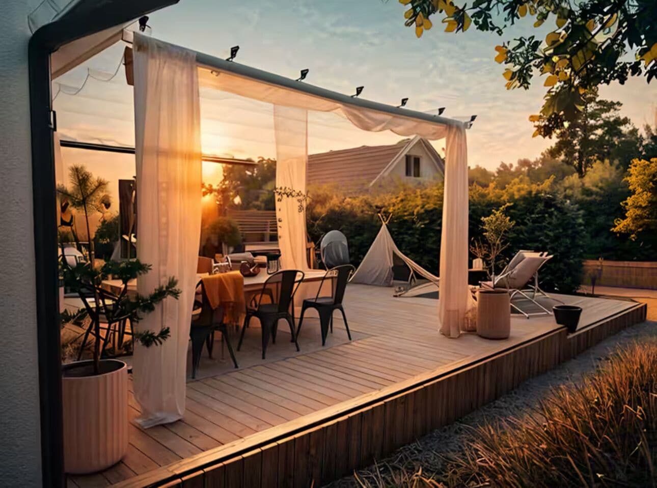 Outdoor dining