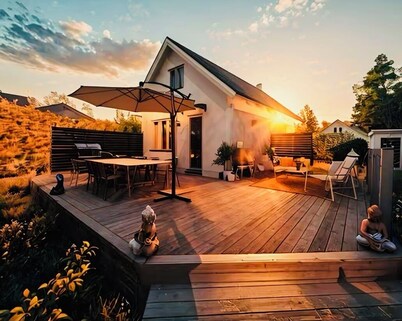 House Gotland at Tofta Strand - 3 bedrooms, fully equipped kitchen spacious veranda!