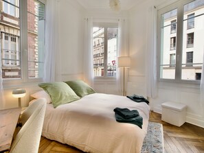 1 bedroom, WiFi, bed sheets - Le 38, F2 de charme rénové proche Vieux-Marché (Rouen)