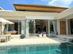 Outdoor dining - Luxury 3BR Pool Villa near Blue Tree - Bang Tao (Si Sunthon)