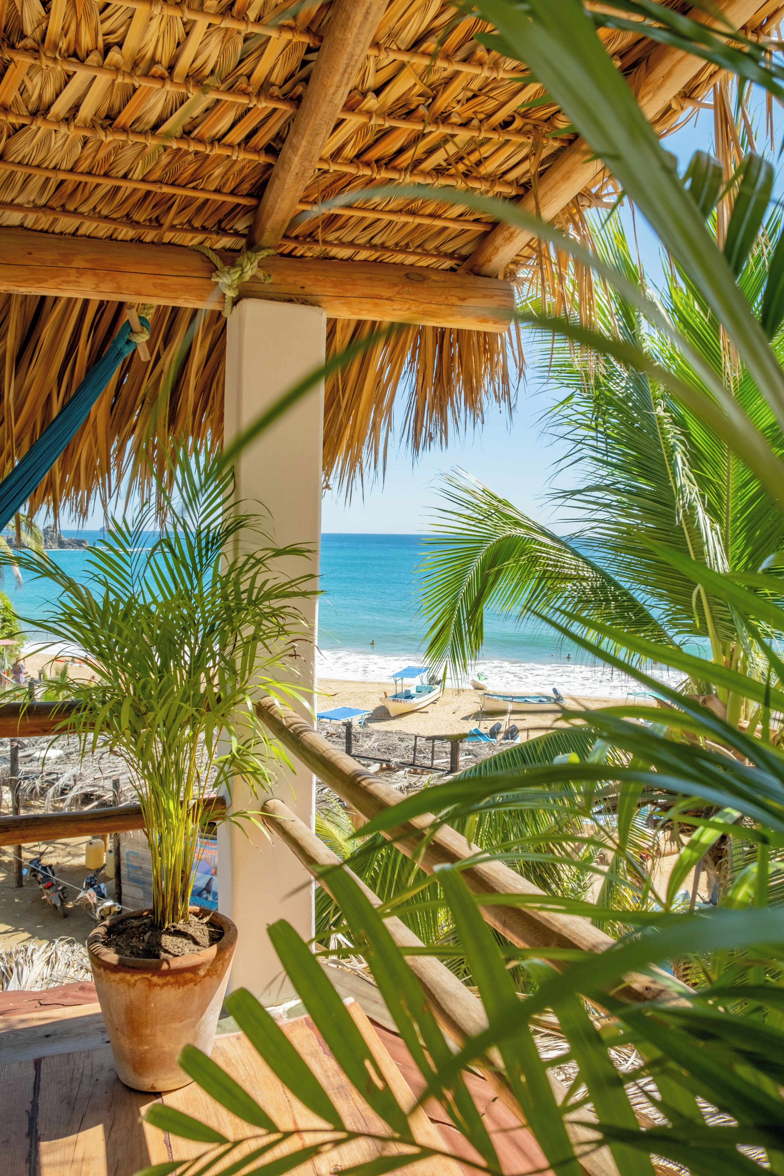 Star Room (Comfort Apartment, terrace with hammocks and sea view) | Terrace/patio