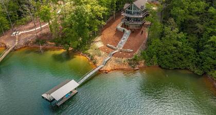 Stunning Smith Lake Retreat Dock Sauna 5BR Sleeps 14 Arley Area
