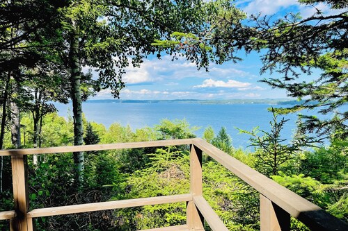 Bay-View Getaway w/ Deck Between Camden & Belfast!