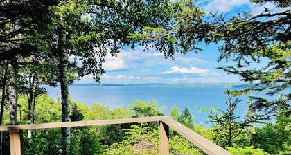 Bay-View Getaway w/ Deck Between Camden & Belfast!