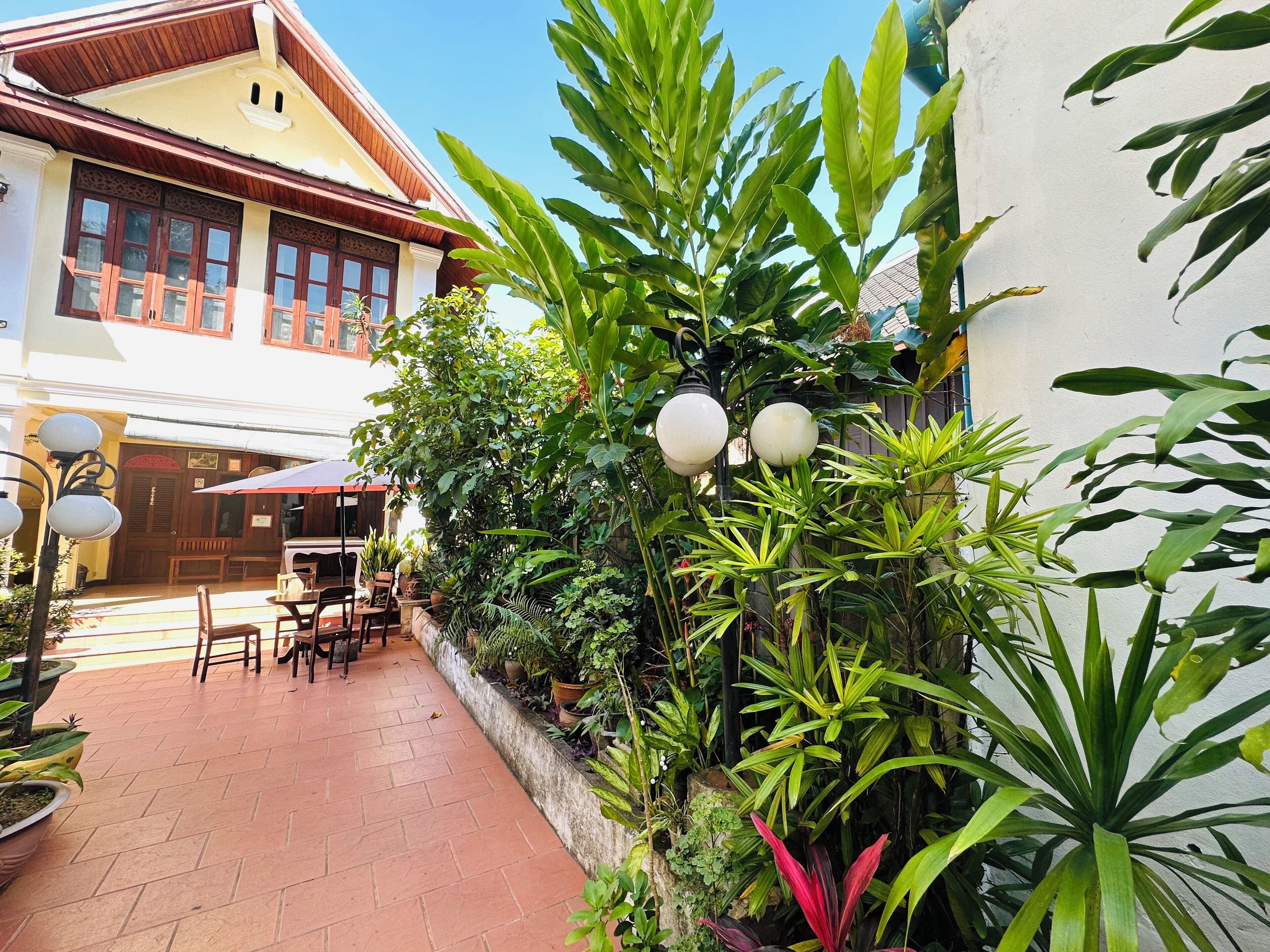 ด้านหน้าที่พัก