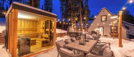 Restauration en plein air