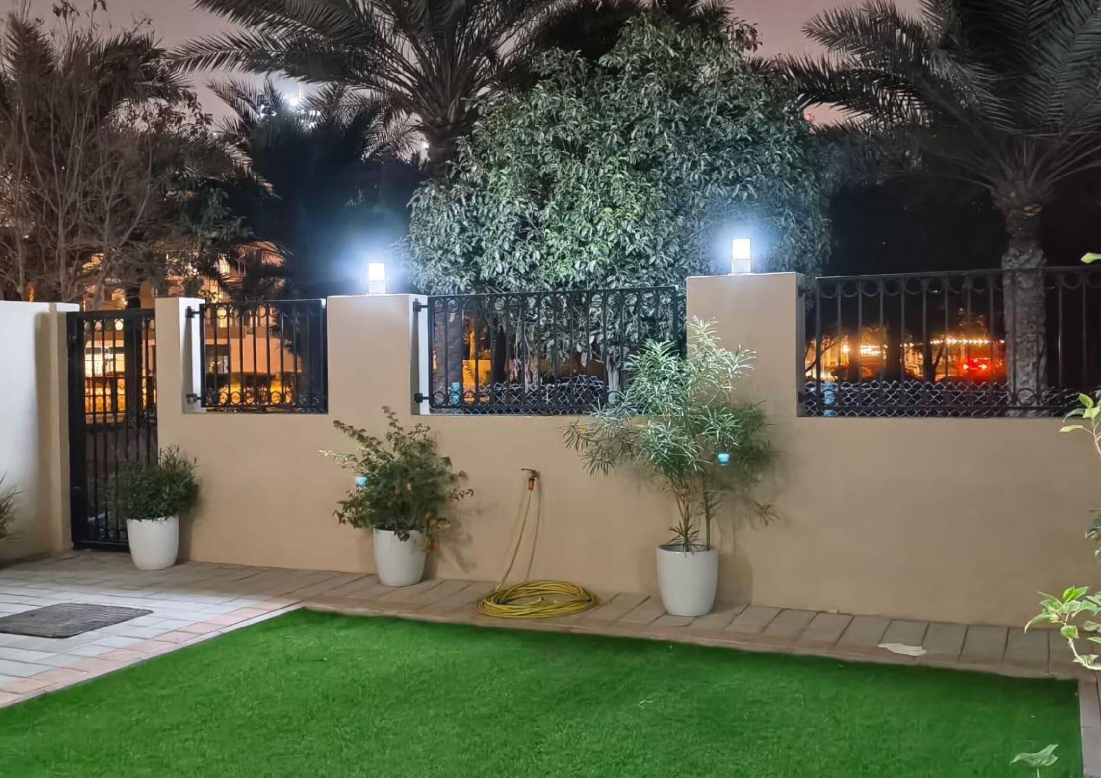 Overnattingsstedets uteområder