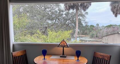 Lakeview, Studio Apt on Nature Coast, Natural, Clean, Calm
