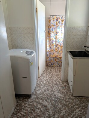 Towels, soap, toilet paper
