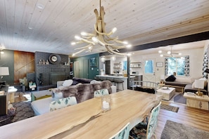 TV, fireplace, ping pong - 3 Mi to State Park: Quiet Escape w/ Deck in Arnold (Arnold)
