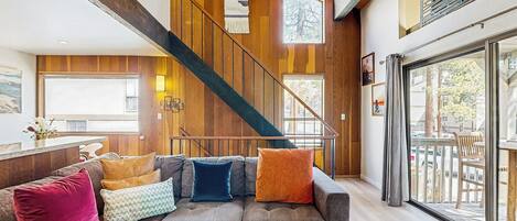 Télévision, cheminée