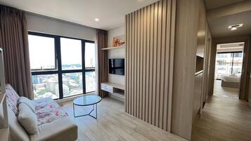 55-inch flat-screen TV with digital channels