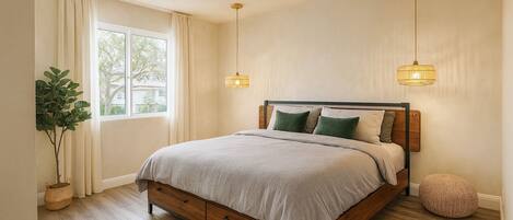 3 chambres, fer et planche à repasser, accès Internet, draps fournis