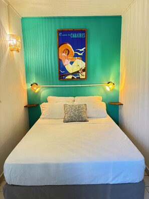 Iron/ironing board, WiFi, bed sheets - Cosy apartment with sea view. Just a 5-minute walk from the beach! (Le Moule)
