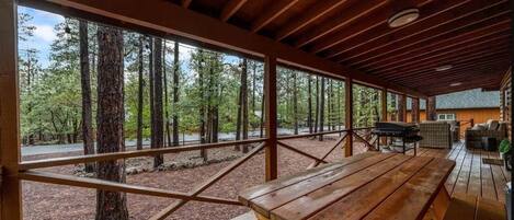 Opções para refeição ao ar livre