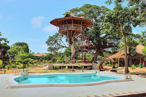 Treehouse bungalow built on a 500 yr old tree 1 br 1 bath w/ breathtaking views